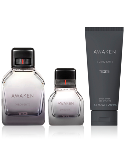 Tumi Men's 3-pc. Awaken [08:00 Gmt] Eau De Parfum Gift Set In No Color