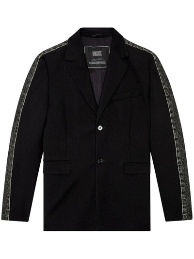 Shop Diesel Wire Jacket Clothing In Black