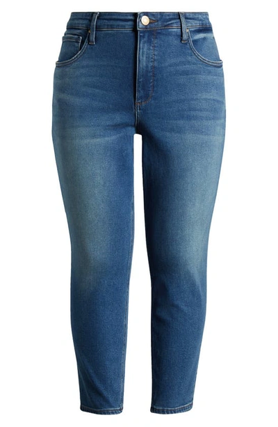 Shop Kut From The Kloth Naomi Fab Ab High Waist Crop Straight Leg Jeans In Founded