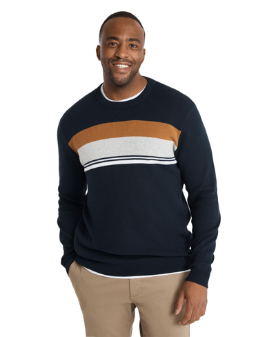 Shop Johnny Bigg Mens Martin Stripe Sweater In Navy