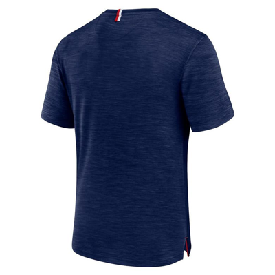 Shop Fanatics Branded Navy New England Patriots Defender Evo T-shirt