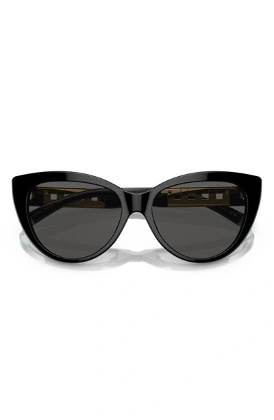 Shop Tiffany & Co . 56mm Cat Eye Sunglasses In Black