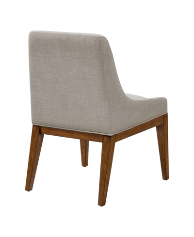Ink+ivy 23.25" 2-pc. Frank Wide Fabric Upholstered Dining Chair In Gray
