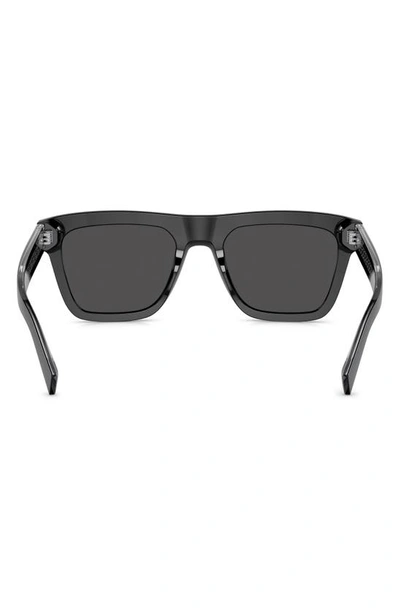 Shop Dolce & Gabbana 52mm Square Sunglasses In Black