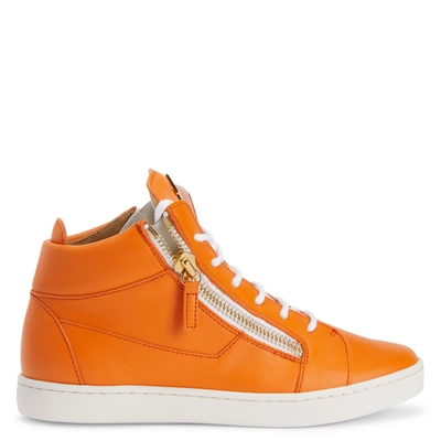Shop Giuseppe Zanotti Nicki In Orange
