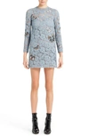 VALENTINO Butterfly Embroidered Lace Dress