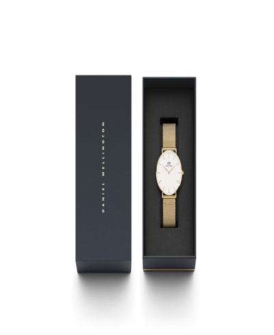 Daniel Wellington Dw00100348 Petite Evergold Stainless-steel Japanese Quartz Watch In Gold-tone