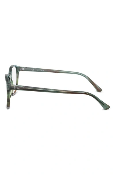 Ray Ban 52mm Phantos Optical Glasses In Blue Gradient
