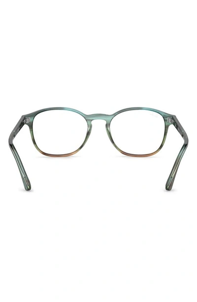 Ray Ban 52mm Phantos Optical Glasses In Blue Gradient