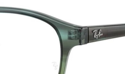 Ray Ban 52mm Phantos Optical Glasses In Blue Gradient
