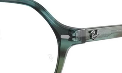 Ray Ban Thalia 51mm Square Optical Glasses In Blue Gradient
