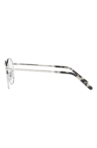 Ray Ban New Round 50mm Phantos Optical Glasses In Silver