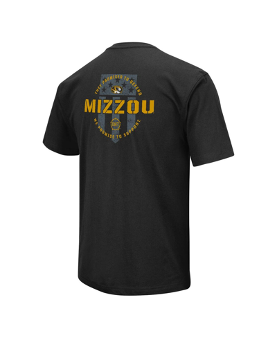 Shop Colosseum Men's  Black Missouri Tigers Oht Military-inspired Appreciation T-shirt