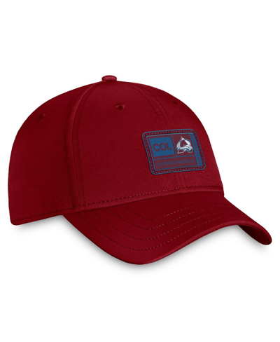 Fanatics Branded  Burgundy Colorado Avalanche Authentic Pro Training Camp Flex Hat In Burgundy
