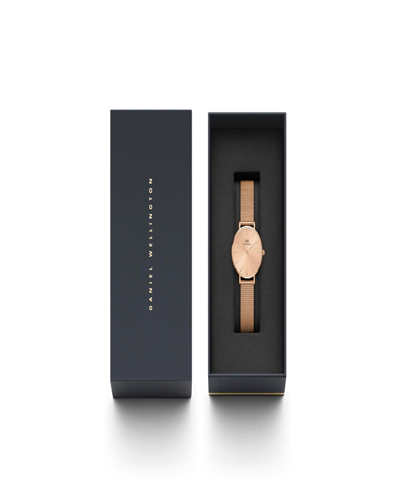 Shop Daniel Wellington Women's Petite Unitone Rose Gold-tone Stainless Steel Watch 28mm In Rose-gold