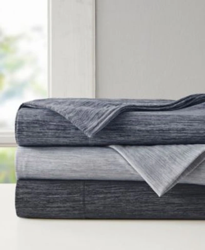 Shop Urban Habitat Comfort Cool Jersey Knit Nylon Blend Sheet Sets In Black