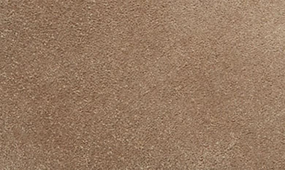 Chocolat Blu Gareth Platform Mule In Taupe Suede-shearling