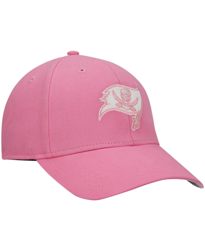 47 Brand Big Girls ' Pink Tampa Bay Buccaneers Rose Mvp Adjustable Hat In Pink