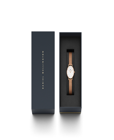 Daniel Wellington Women's Petite Melrose Rose Gold-tone Stainless Steel Watch 32mm In Rose Gold-tone