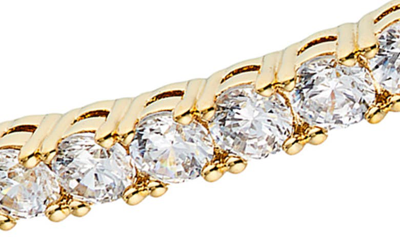 Nadri Inside Out Hoop Earrings In 18k Gold Plated Or Rhodium Plated In Gold