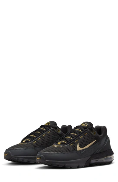 Shop Nike Air Max Pulse Sneaker In Black/ Gold/ Anthracite