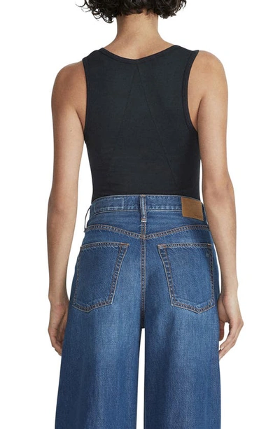 Rag & Bone Laca Tank Top In Black