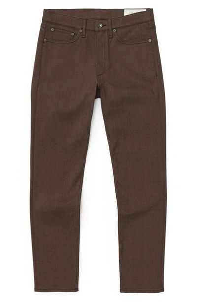 Rag & Bone Fit 2 Slim Fit Authentic Stretch Jeans In Brown
