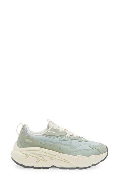 Shop Puma Spina Nitro™ Sneaker In Green Fog-frosted Ivory