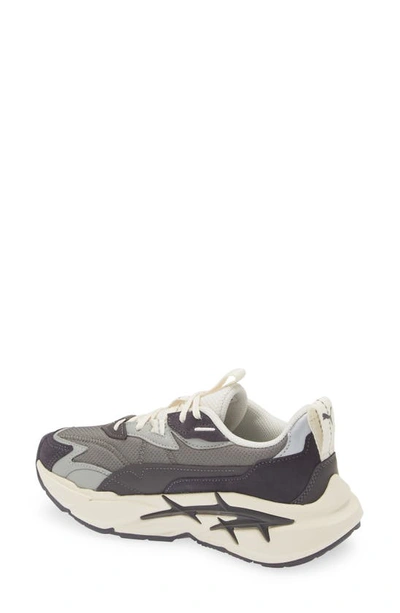 Shop Puma Spina Nitro™ Sneaker In Dark Coal-flat Medium Gray