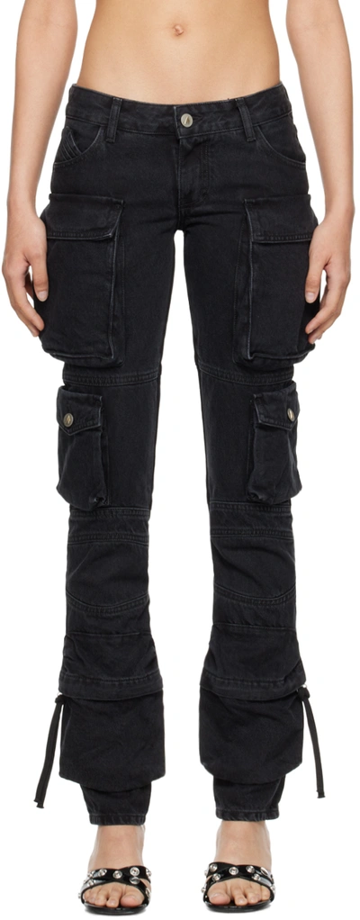 Shop Attico Black Essie Jeans In 100 Black