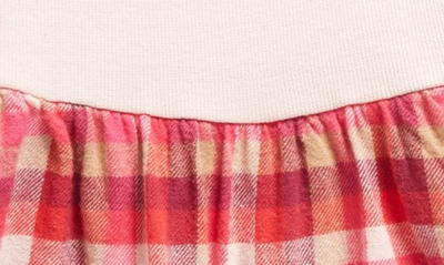 Shop Tucker + Tate Kids' Plaid Long Sleeve Dress & Bloomers Set In Pink English- Red Check