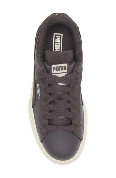 Shop Puma Mayze Platform Sneaker In Dark Coal