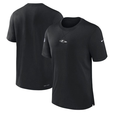 Shop Nike Black Baltimore Ravens 2023 Sideline Performance T-shirt