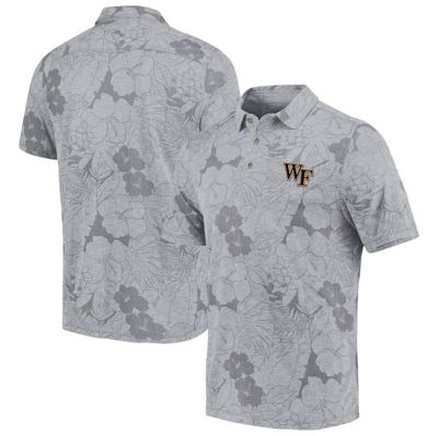 Shop Tommy Bahama Gray Wake Forest Demon Deacons Miramar Blooms Polo