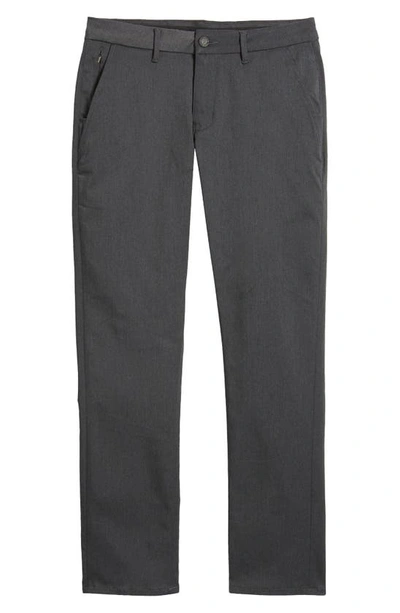 Shop Duer Smart Stretch Relaxed Performance Trousers In Charcoal Heather