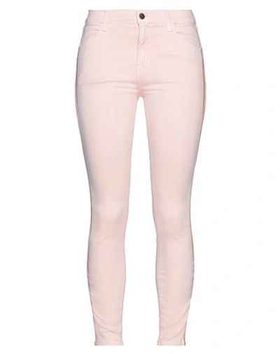 Shop J Brand Woman Jeans Pink Size 28 Cotton, Polyester, Lycra