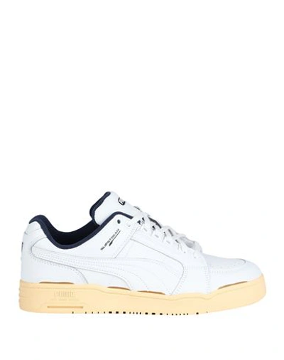 Puma Slipstream Lo The Neverworn Ii Man Sneakers White Size 13 Cowhide In White