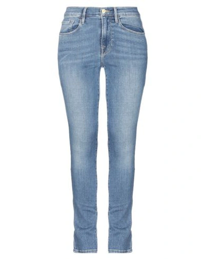Shop Frame Woman Jeans Blue Size 28 Cotton, Polyester, Elastane