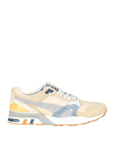 Puma Trinomic Xt-2 Rhuigi Man Sneakers Beige Size 12 Cowhide In Beige