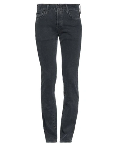 Mother Man Jeans Charcoal Size 30 Cotton, Elastane In Grey
