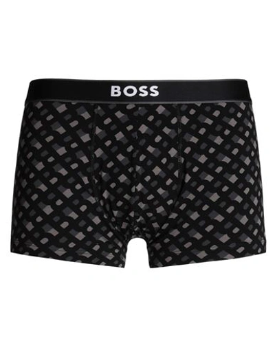 Shop Hugo Boss Boss Man Boxer Black Size M Cotton, Elastane