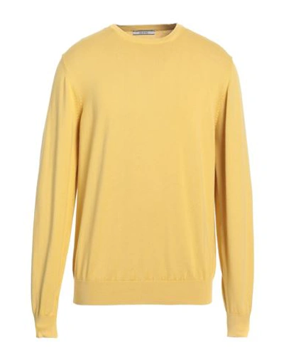 Shop At.p.co At. P.co Man Sweater Yellow Size S Cotton