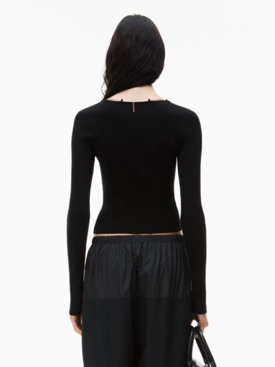 Shop Alexander Wang Sweater With Necklace