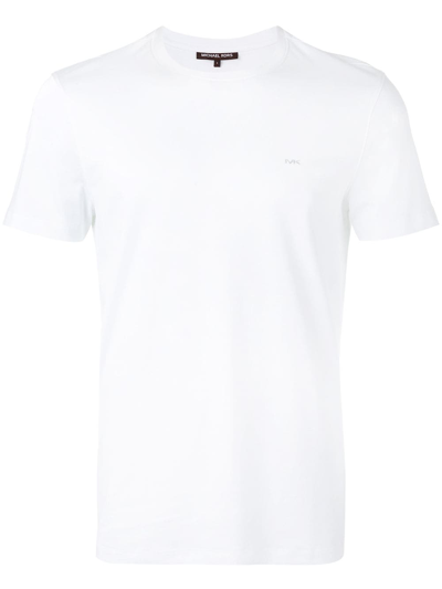 Shop Michael Kors Sleek Mk Crew In White