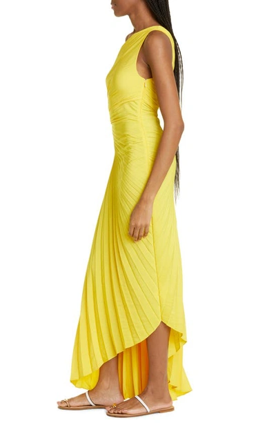 Shop A.l.c . Delfina Cutout One-shoulder Maxi Dress In Sole