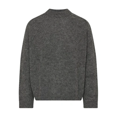 Shop Apc Tyler Sweater In Plc_heathered_anthracite
