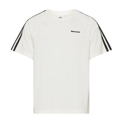 Shop Adidas Originals By Wales Bonner T-shirt Manches Courtes Wb In Chalk_white