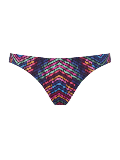 Shop Eres Women's Artifice Geometric Bikini Bottom In Arcenciel Print