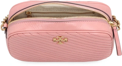 Shop Tory Burch Kira Leather Camera Bag In Pink