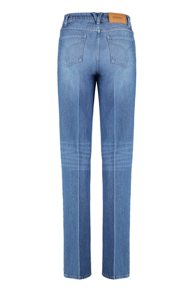 Shop Versace Boyfriend Jeans In Denim